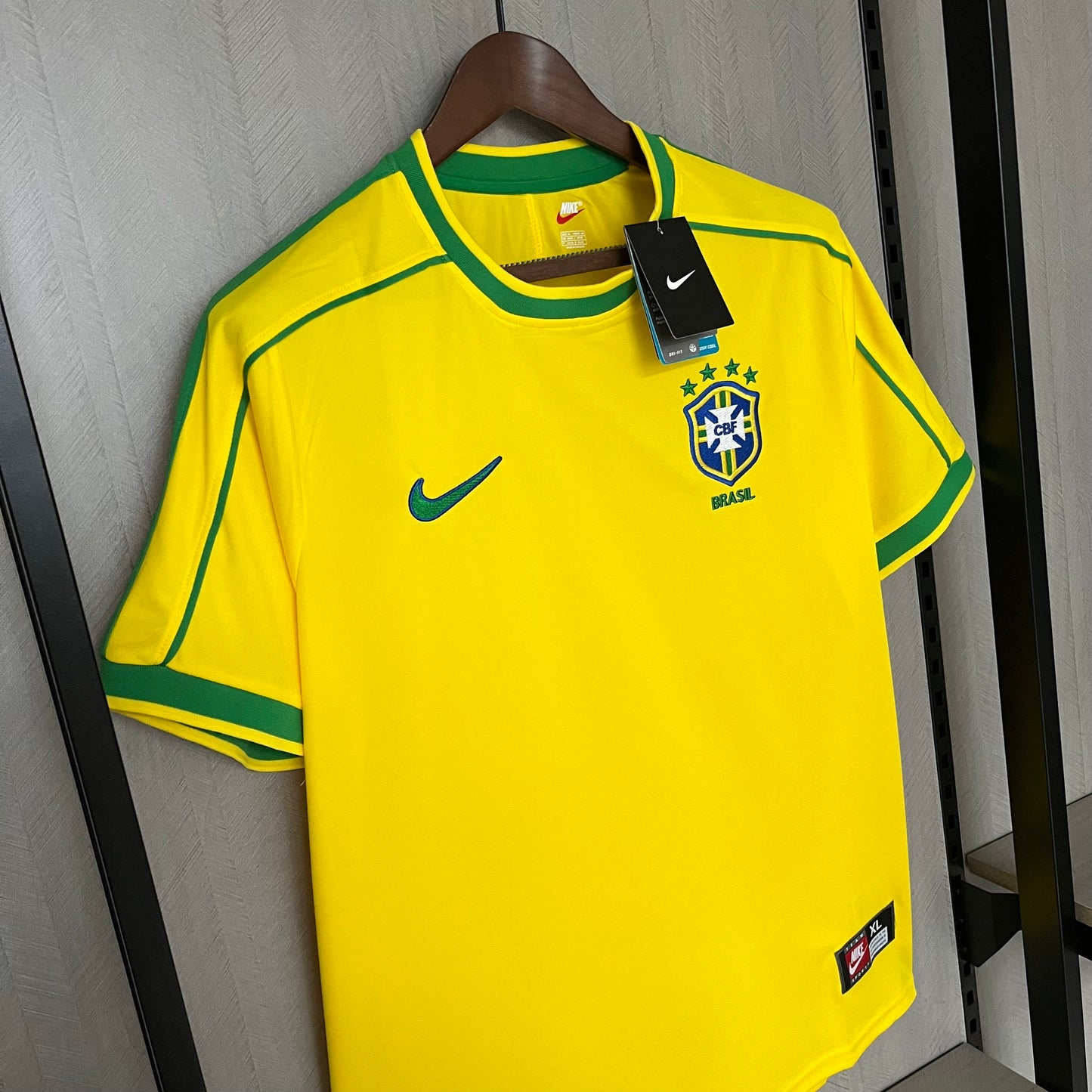 Camisa Brasil Home 1998 | Retrô